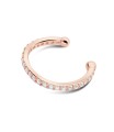 Beautiful CZ Silver Ear Cuff EC-1249